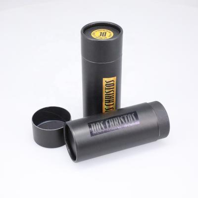 China Handmade Eco Friendly Handmade Packaging Sealed Tube Compressive Strength Recycle Paper Tube For Bottles for sale