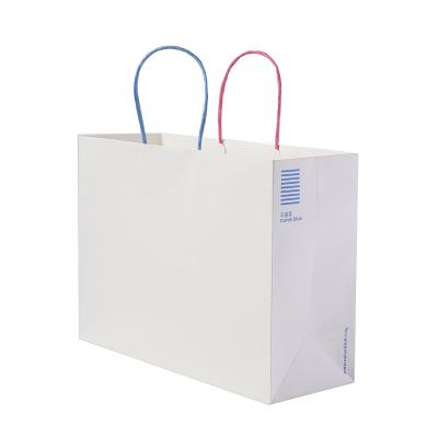 China Custom Cheap High Quality Recyclable Paper Bag Recyclable Shopping Bags Paper Bag Gift Packaging Paper Bag for sale