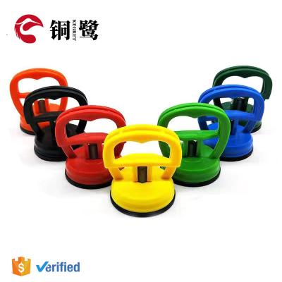 China Hot Selling Glass Vacuum Cup Lifter Suction Dish Sucker Suction KEGRET Tile Lifter Heavy Duty Double Rubber Grip Gripper Glass Cup for sale