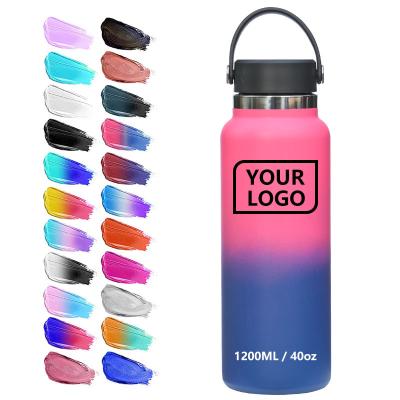 China Customized Business Best Seller Outdoor Double Wall Insulated Stainless Steel Water Bottle Vacuum Flasks for sale