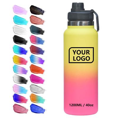 China Outdoor Customized Business Bestseller Double Wall Insulated Stainless Steel Water Bottle Vacuum Flasks And Thermoses for sale