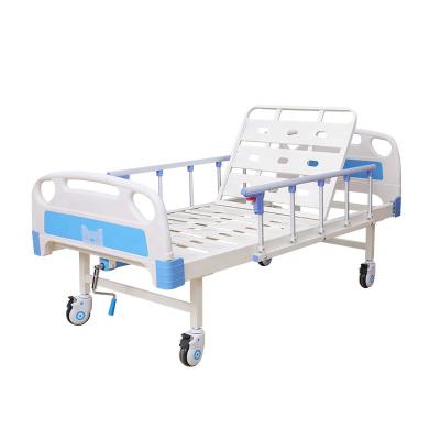 China One Function Modern Hospital Bed Manual Flat Medical Beds For Home Care for sale