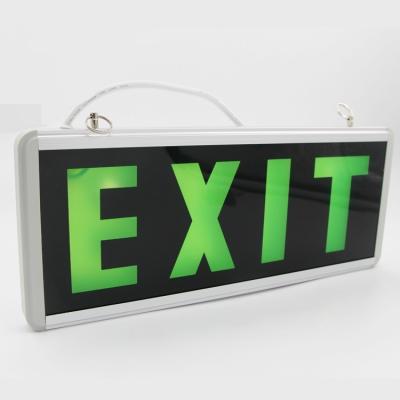 China Wall Mounted Fire Door Energy Saving Running Man Light Emergency Fire Escape Sign 2 Years Warranty Led Emergency Exit Sign for sale