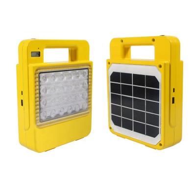 China High quanlity Solar Led Shingel Mini Emergency Portable Solar Rechargeable Flood Light Travel Camping 30w 50w for sale