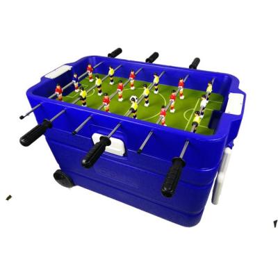 China One box home application soccer table/desktop cooler soccer game/mini soccer game table for sale