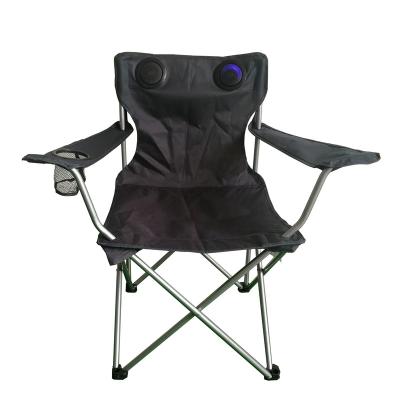 China Outdoor Smart Portable Folding Beach Outdoor Party BT Speaker Wireless Simple Folding Chair For Gift Present for sale