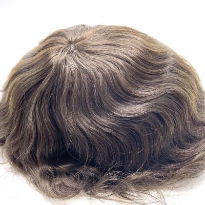 China Factory Direct 04mm-06mmPU Hair Toppers Man Wig PU Skin Silk Low PU Hair Removal for sale