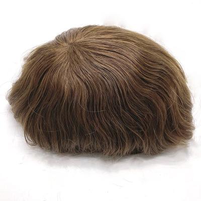 China top 04mm-06mmPU selling cheap lace hair men hairpiece men remy hair toupee for sale