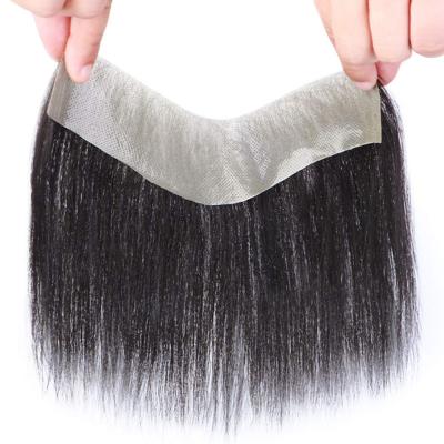 China 0.04mm-0.06mm PU Peel Wholesale Highest Quality Mens Hair Toupee Hairline Full Invisible PU Silicone Headband Can Be Customized for sale