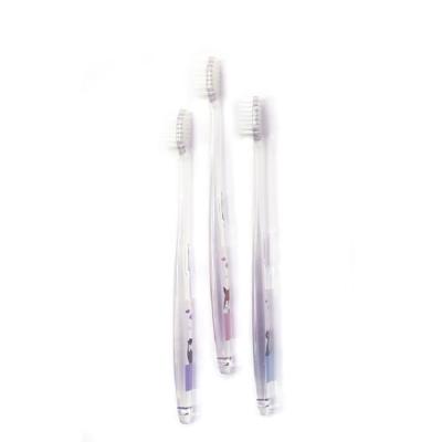 China Cost Effective Wholesale Adult Toothbrush Customized Made In China Logo 0.12 Mm Soft Bristle Acceptable for sale