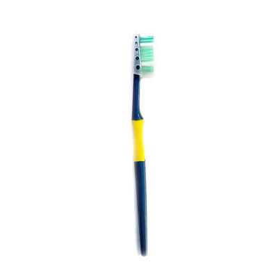 China 2021 Mechanical Tapered Grinding Bristle Toothbrush Mechanical Conical Grinding Bristle Profiled Hole Bristle With Customized Brand for sale