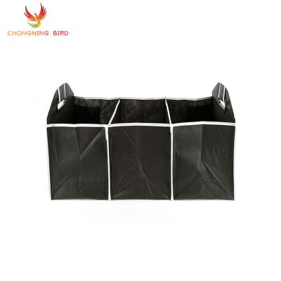 China Brief & Simple Folding Hot Sale Large Capacity Color Trunk Storage Organizer Portable Oxford Cloth Car Bag for sale