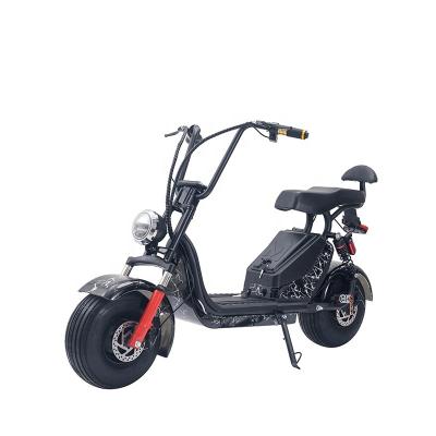 China 1000w 48v12ah/20ah lithium battery adult electric scooter mini citycoco children unisex foldable fat tire for sale