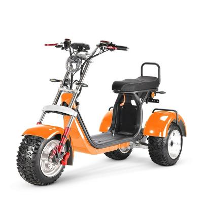 China System 3000w 4000w 60v12ah /20ah Battery Electric Mobility Scooter Two Fat Tire citycoco Dual Shock Absorption 3 Wheel Big Removable Seat for sale