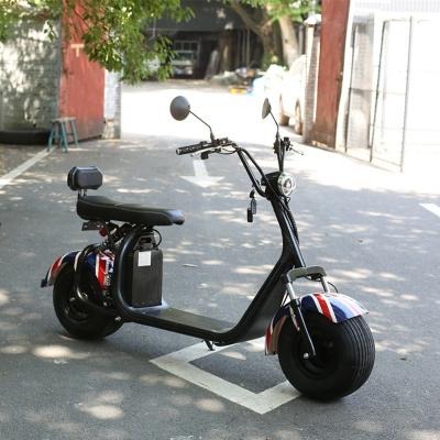 China New fat tire citycoco battery 1500w 2000w 60V 12ah/20ah electric scooter removable seat 50km big electric scooter for sale