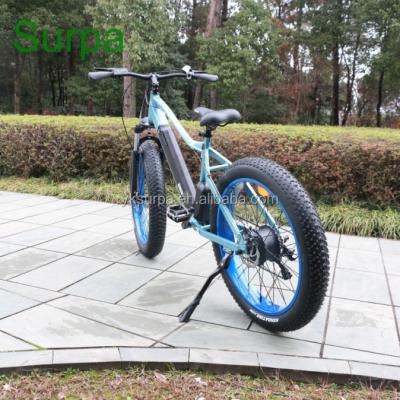 China Aluminum alloy bafang motor 36v 48v lithium battery fat tire electric bicycle 350W 250W 500W 750W 1000w cheap electric bike mountain for sale