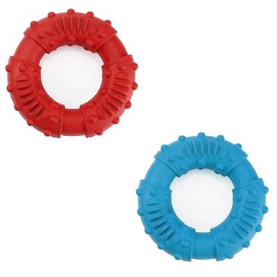 China Wholesale Travel Factory Pet Ring Toys Durable Dog Rubber Chew Toy For Perfect Training for sale