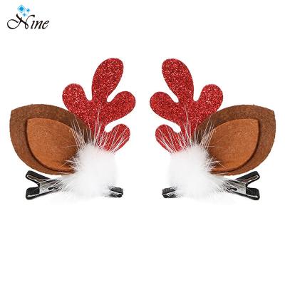 China 2020 Newset Handmade Christmas Hair Accessories About Velvet Snowman for sale