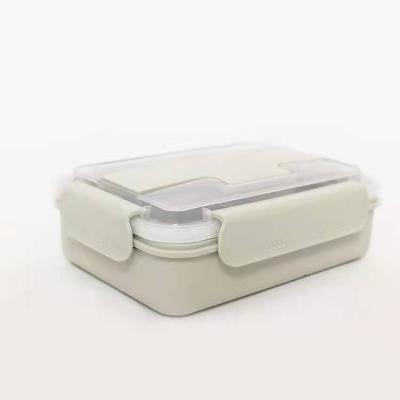 China Professional plastic food maker potluck box thermos lunch boxes for sale