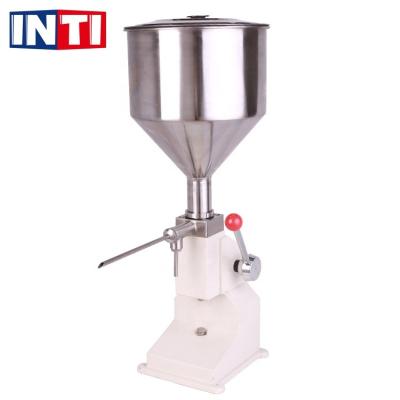 China High Efficiency A03 Manual Cosmetic Filling Paste Machine Manual Sausage Cream Liquid Filling Supply for sale