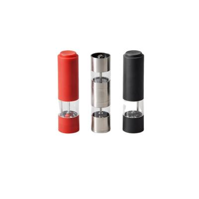 China Sustainable high quality grinder with plastic lid spice grinder jar for sale