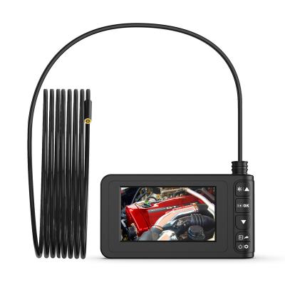 China Waterproof / Waterproof Vikercam 129 4.3 Inch Screen 8MM Industrial Endoscope Camera 3metres Inspection Explorator For Car for sale