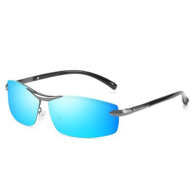 China Other Best Eyewear Sports XY407 Designer Sunglasses Men Polarized Shades Famous Brands Rimless Sunglasses 2021 for sale