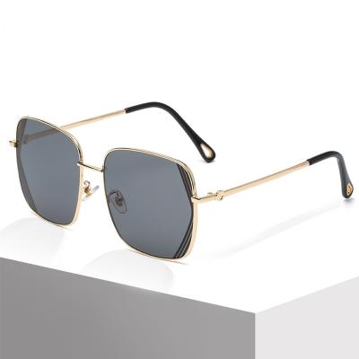 China Wholesale Vintage UV400 Luxurious Anti Women Oversized Big Square Frames Sunglasses for sale