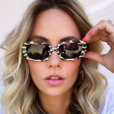 China New Design Sunglasses NX86113 2021 Fashion Retro Small Narrow Frame PC Sunglasses UV400 for sale