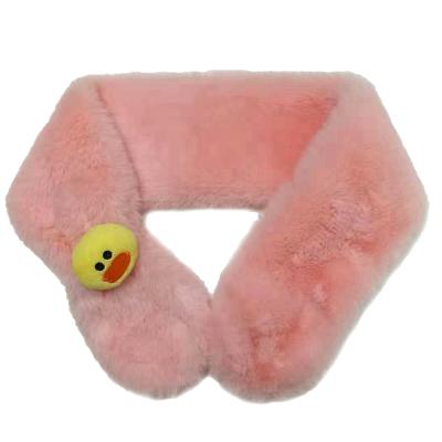 China Winter Warmer Scarves Wholesale Customized Popular Good Quality Neck Winter Faux Fur Fashion Scarf for sale