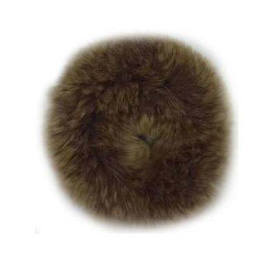 China 2021 Fashion Trendy Girls Hair Elastic Ponytail Holder Band Faux Rabbit Fur Hair Scrunchies for sale