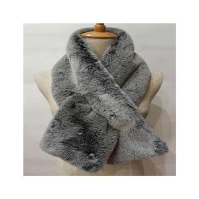 China Winter Warmer Scarves Made China Top Quality Warm Comfy Women Vintage Winter Scarf Faux Fur Faux Fur Scarf for sale