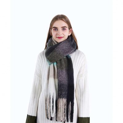 China 2021 Fashion Design Women's Luxury Cashmere Winter Scarf Latest Popular Hot Design Autumn Selling Scarves for sale