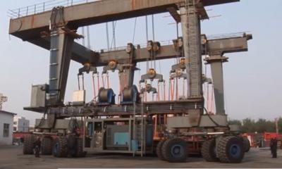 China Soft And Strong Sling Boat Hoist Crane 100T 150T Customized Capacity zu verkaufen