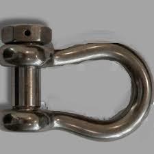 China 1t-10t 300 series Stainless Steel Bow Shackles Customizable size rustproof for sale