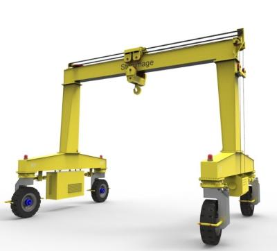 China Mobile Gantry Crane Wind Speed Indicator And Typhoon Anchor Device For Safe Operation zu verkaufen