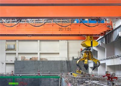 China 20/7.5 Laufkräne Ton Garbage Grab Double Girders zu verkaufen