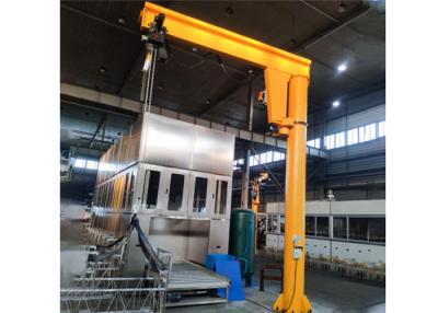 China Wijd Gebruikte Workshopfabriek Jib Crane Hoist 360 Graad die Elektrisch Hijstoestel roteren Te koop