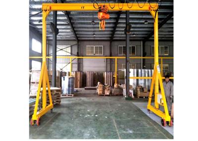 China 45m/Min Euro Type Hoist Mini 1 Ton Gantry Crane Single Girder à venda