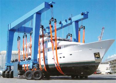 China Van het de Boothijstoestel van Marine Travel Lift 50t 80t het Jacht van Crane Port Gantry For Lift Te koop