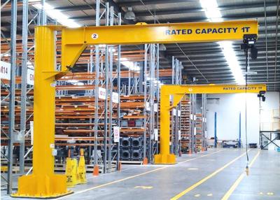 China 2 Ton Cantilever Jib Crane 360 Degrees Rotation Column Small Light Duty for sale