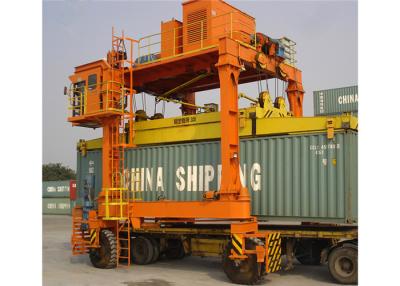 China portador móvel de Crane Rubber Tire Container Straddle do pórtico 35t à venda