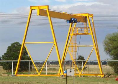 China Pórtico Crane Customized da viga de caixa do monotrilho elétrico único à venda