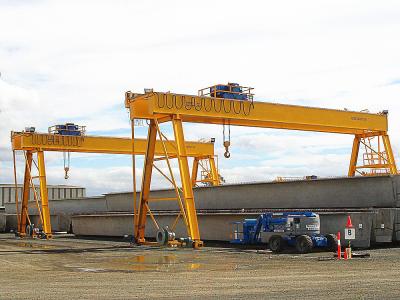 China De openlucht van het de Straalkarretje van A5 Dubbele Kraan van de het Spoorbrug 380V 50Hz 3Ph Te koop