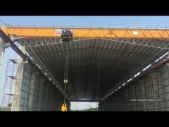 Double Girder Overhead Cranes Explosion Proof With Heavy Hook