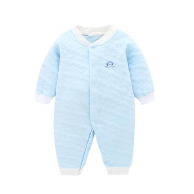 China 100% cotton spring rompers wholesale newborn baby jumpsuit 100% cotton supplier hot baby boy clothes for sale