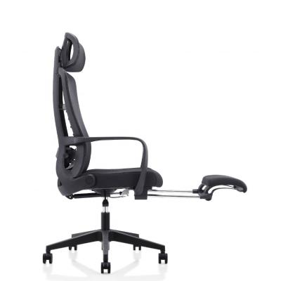 China Adjustable Height Ergo Mesh Office Chair with Lumbar and Footrest 635*620*1155-1275mm for sale