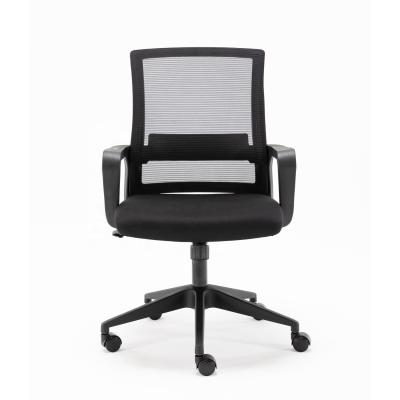 China Certificate BIFMA Standard Anji Mid Back Adjustable Office Mesh Swivel Chair TNCB0110 for sale