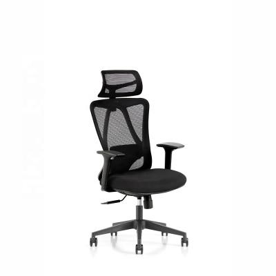 China Adjustable High Back Office Swivel Chair with Comfortable Seat Cushion and 3D Armrest for sale