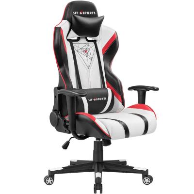 China Y-SEATER 009 Professional Gaming Chair Backrest Adjustable 90 -180° PU Leather Luxury for sale